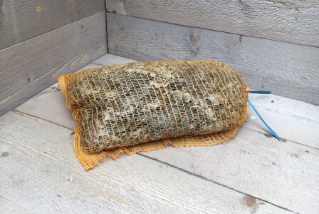 500 g Lammwolle - Gotland Pelzschaf (Hellgrau)