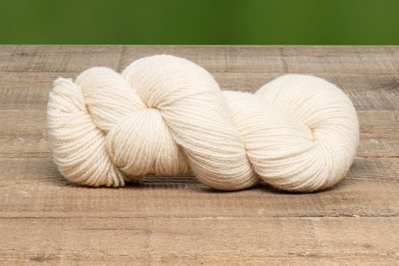 Gezwirntes Strickgarn LL 275 m - Clun Forest (Wollweis)