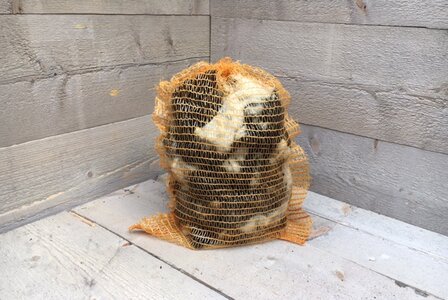 200 g Basiswolle / Füllwolle - gewaschen (Gemischt)