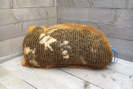 1 kg Basiswolle / Füllwolle - gewaschen (Gemischt)