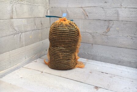 500 g Lammwolle - Zwartbles (Rotbraun)