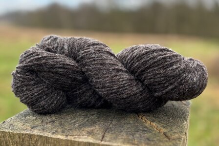 Gezwirntes Strickgarn LL 275 m - Romney (Grau)