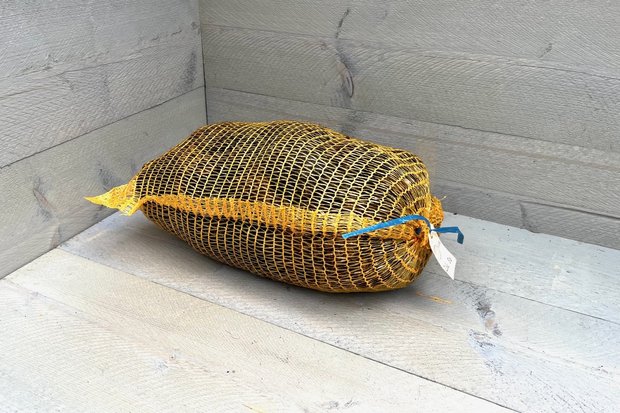 500 g Lammwolle - Drenter Heideschaf (Braunschwarz)