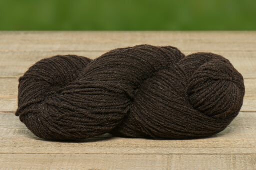 Gezwirntes Strickgarn LL 275 m - Zwartbles (Naturschwarz)