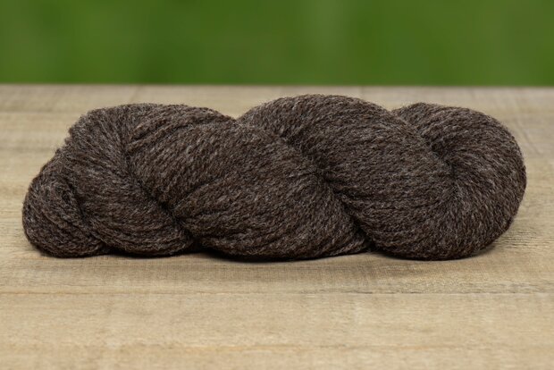 Gezwirntes Strickgarn LL 275 m - Dassenkopf (Dunkel Braungrau)