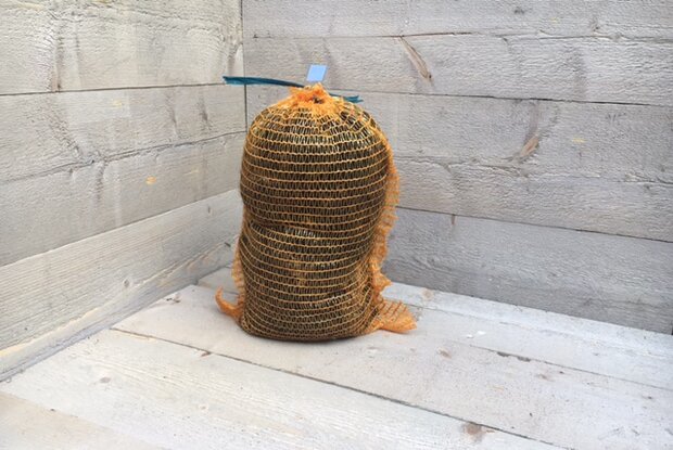 500 g Lammwolle - Zwartbles (Rotbraun)